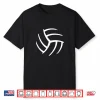 Plain Volleyball Seams Volleyball Player Coaches Sports Gift Shirt