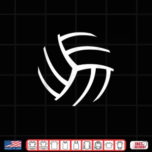 Design Plain Volleyball Seams Volleyball Player Coaches Sports Gift Shirt