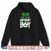 Womens Mom Of The Birthday Boy Soccer Mom Shirt