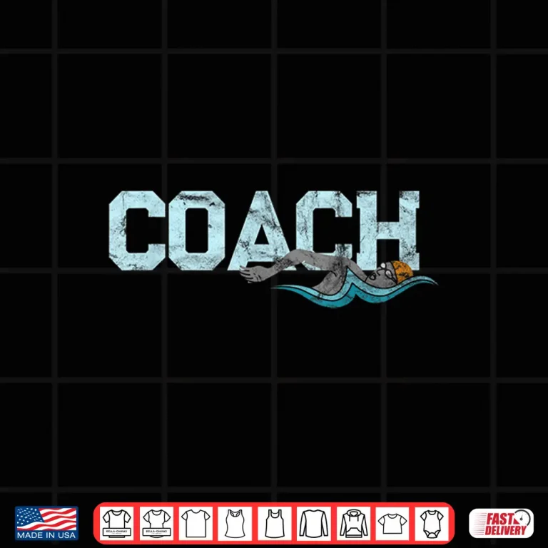 Design Appreciation Gifts For Swim Coaches Funny Swim Teacher Coach Shirt
