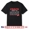 Coach Definition Funny Sport Teacher Shirt