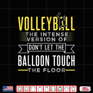 Design Funny Volleyball Design For Player Shirt