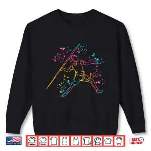 Sweatshirt Javelin Throwe Colorsplash Kids Javelin Throw Shirt