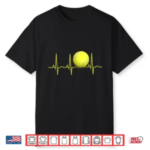 Tennis Heartbeat Shirt Tennis Shirt For Players & Coaches Shirt