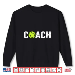 Sweatshirt Tennis Coaches Costume Retro Tennis Coach Men Women Shirt