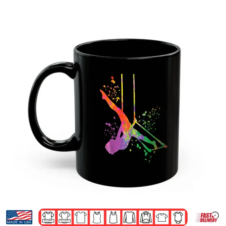 Aerialist Colorsplash Cloud Swing Kids Trapeze Shirt 3 Mug Aerialist Colorsplash Cloud Swing Kids Trapeze Shirt