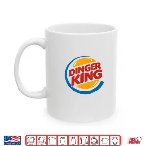 Mug Baseball Dinger King Funny Logo For Home Run Players And Fan Shirt