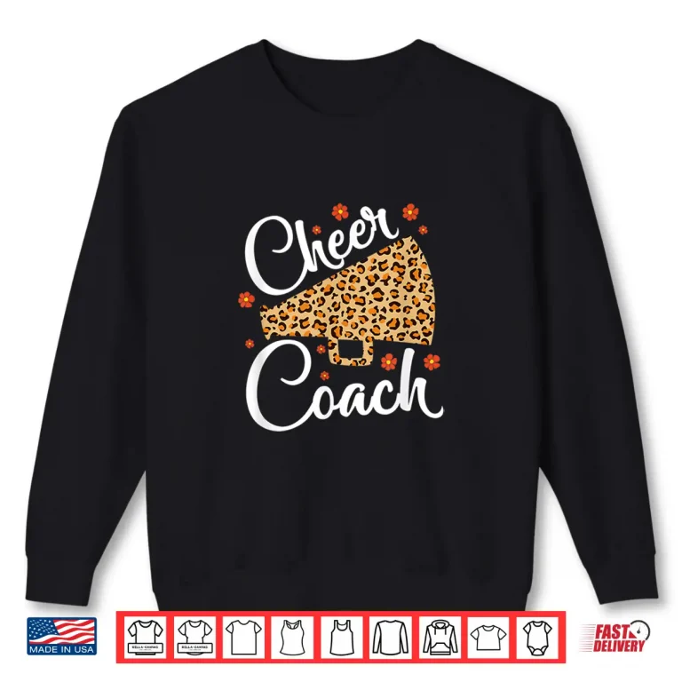 Sweatshirt Cheer Coach Cheerleading Props Cute Cheer For Coaches Shirt