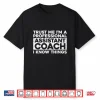 Cute Assistant Coach For Men Women Softball Baseball Coaches Shirt