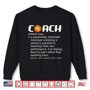 Sweatshirt Coach Basketball Coaching Shirt Gift