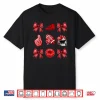 Cute Coquette Bow Game Day American Football Player Coaches Shirt