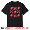 Cute Coquette Bow Game Day American Football Players Coaches Shirt