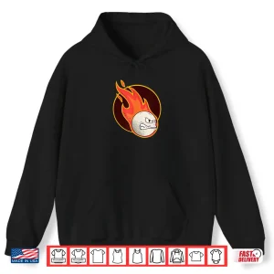 Hoodie Dodgeball Burning Ball Players Beach Sports Coaches Teacher Shirt