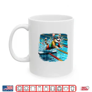 Mug Funny Cat Swimmer Swimming Swim Coach Swimmer Cat Lover Shirt