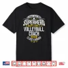 Volleyball Coach Tshirt Gift Idea Superhero Volleyball Shirt