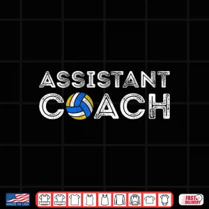 Design Volleyball Assistant Coach Appreciation Funny Coaching Shirt