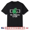 Funny The Struggle Is Real Volleyball Player T Rex Dinosaur Shirt