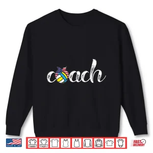 Sweatshirt Womens Volleyball Coaches Top Gift For Beach Volley Coach Shirt