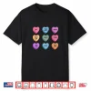 Gym Workout Candy Heart Valentines Day Fitness Weightlifting Shirt