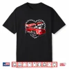 Hot Wheels Valentine’S Day You Make My Heart Race Flag Shirt