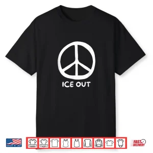 Ice Out Peace Symbol Shirt