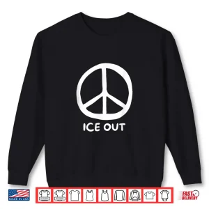 Sweatshirt Ice Out Peace Symbol Shirt