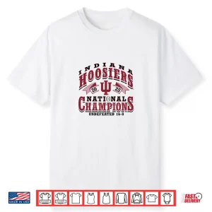Indiana Hoosiers National Champs 2025 Football Cfp Gray Shirt