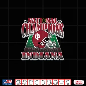 Design Indiana Hoosiers Cfp National Champs 2025 Football Turf Shirt