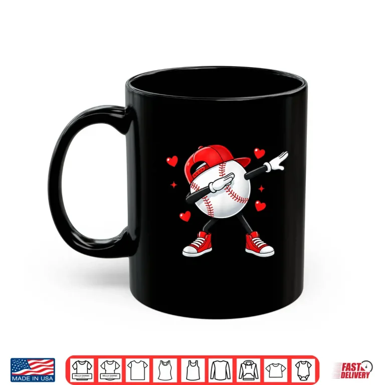 Mug Boys Valentines Baseball Shirt