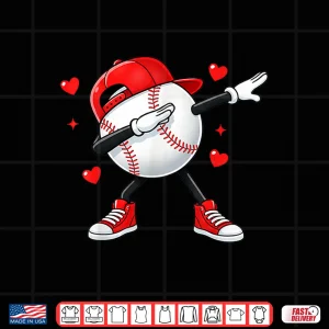 Design Boys Valentines Baseball Shirt