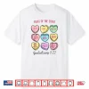 Fruit Of The Spirit Christian Hearts Valentines Day Women Shirt