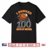 I Dunked 100 Days Of School Basketball Boys 100Th Day Shirt