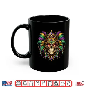 Mug Mardi Gras Costume Sugar Skull Carnival Mardi Gras Shirt