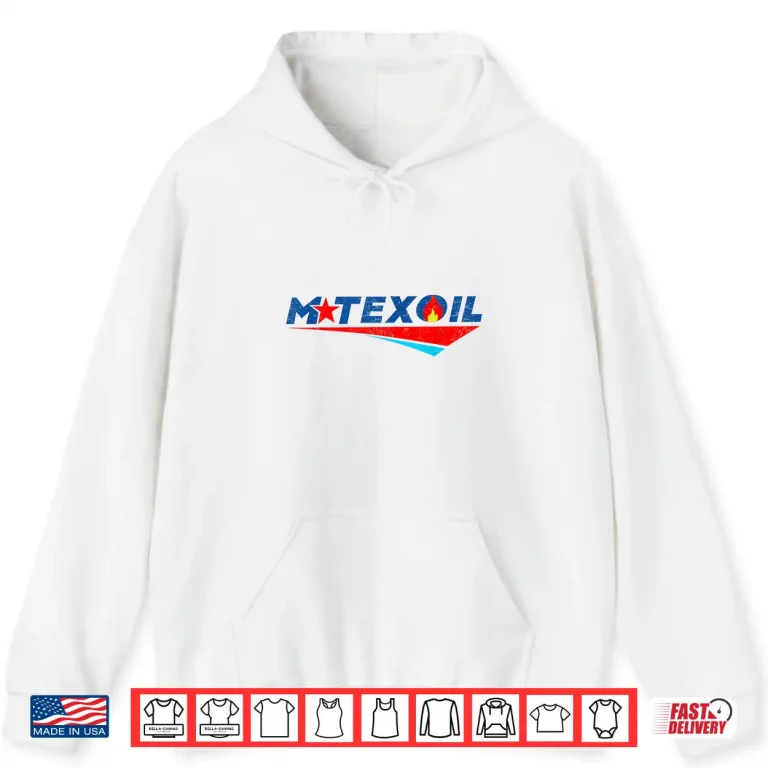 Hoodie Mtex Oil Logo Vintage Retro Energy Style Landman Series Shirt