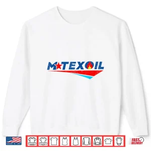 Sweatshirt Mtex Oil Logo Vintage Retro Energy Style Landman Series Shirt