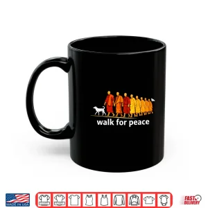 Mug Retro Walk For Peace Shirt