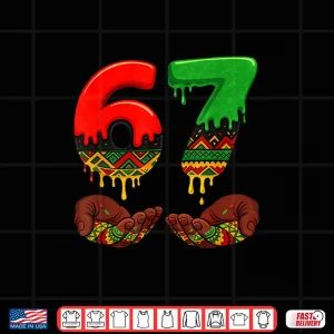 Design 67 Black History Month Six Seven African American Pride Boys Shirt