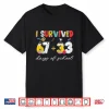 I Survived 67 33 Days Of School For Teacher Kids 100Th Day Shirt