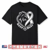 Heart Health Heart Disease Awareness Heartbeat Chd Wear Red Shirt