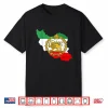 Persian Lion Iran Map Iranian Flag Lion & Sun Flag Shirt