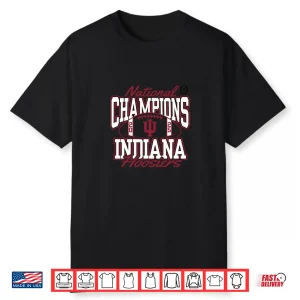 Indiana Hoosiers National Champs 2025 Football Cfp Victory Shirt