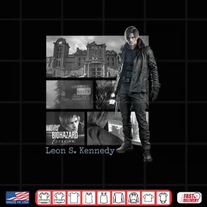 Design Resident Evil Requiem Leon Fp Shirt