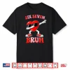 Valentines Day Six Seven Bruh 6 7 Meme Dab Heart Kids Boys Shirt