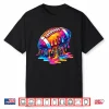 Colorful Ice Cream Drip Football Boys Kids Sport Lovers Shirt