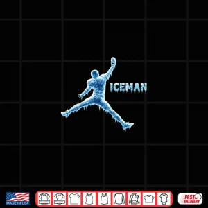 Design Iceman Quarterback Premium Tri Blend Shirt