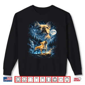 Sweatshirt Frenchie Howling At The Moon Shirt