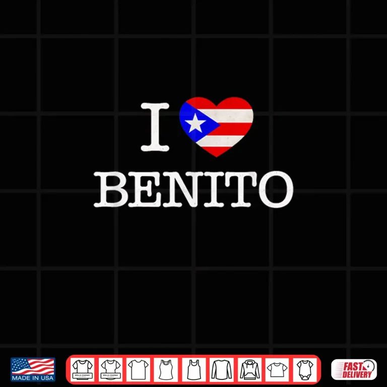 Design I Love Benito I Heart Benito Shirt