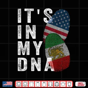 Design Iran Lion Sun FlagIran FlagUsa FlagItS In My Dna Shirt