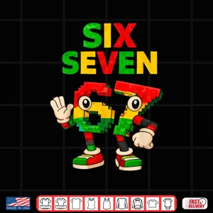 Design Kids Meme 67 Six Seven 6 7 Black History Shirt