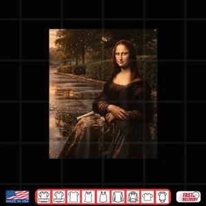Design Mona Lisa Golden Hour After Rain Shirt